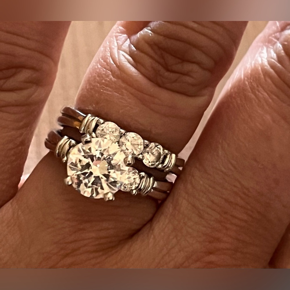 QVC purchased. Cubic zirconia